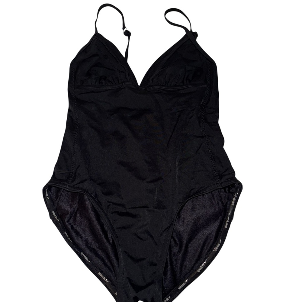 Speedo Black One-Piece Swimsuit Woman’s Medium